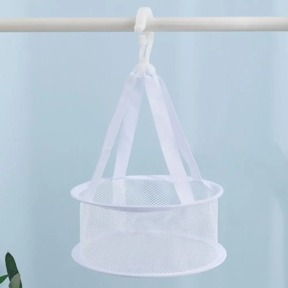 Pendurado Secagem Net Bag para Escovas Cosméticas, Mesh Rack para Beleza Ovo, Cesta de Lavanderia para Maquiagem, Puff Holder, Secagem Net para Secador