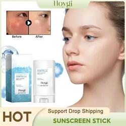 Zonnebrandcrème Stick Gezicht Zonnebrandcrème Isoleren Zonnebrandcrème UV Concealers Verfrissende oliecontrole Hoge zonbescherming Zonisolatiecrème