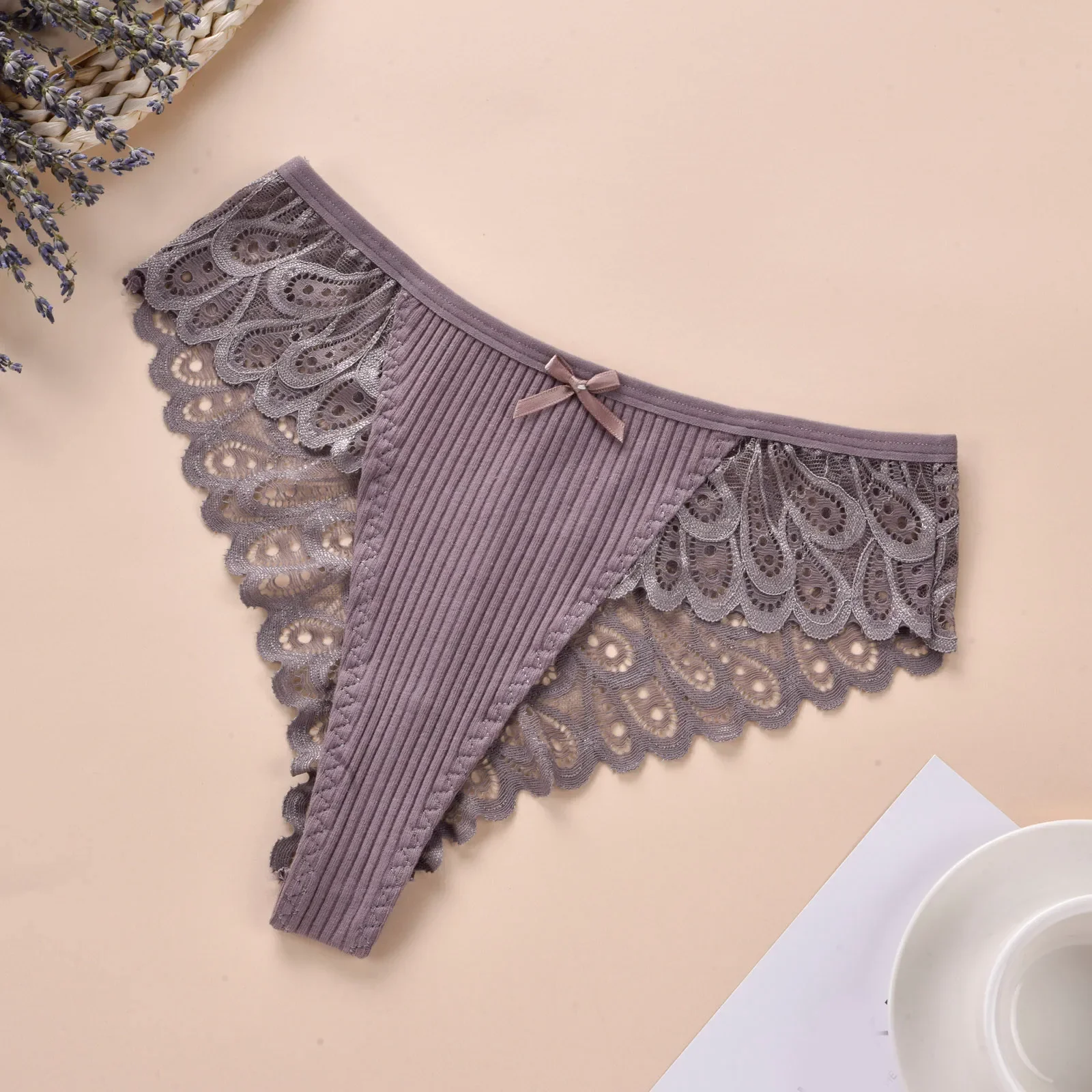 Sexy Women\'s Panties Underwear Seamless Lace Briefs Hollow Out Female Sport Panty Low Waist Comfort Lady Lingerie Tanga Intimate