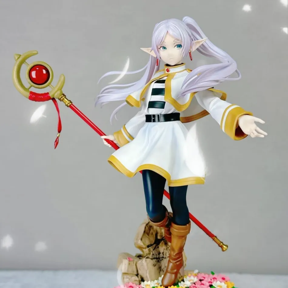 13-21cm Frieren Figure Frieren At The Funeral Figures Super Kawaii