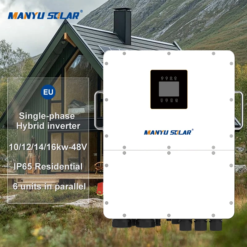 

10 12 14 16 KW Hybrid Solar Inverter on Grid Hybrid ESS Solution Residential and Commercial Solar Power Solar Inverter