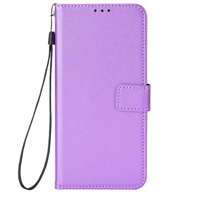 For Blackview OSCAL C80 Diamond Pattern PU Leather Wallet with Lanyard Holder Cover For Blackview Oscal C80 C 80 OscalC80 Bags