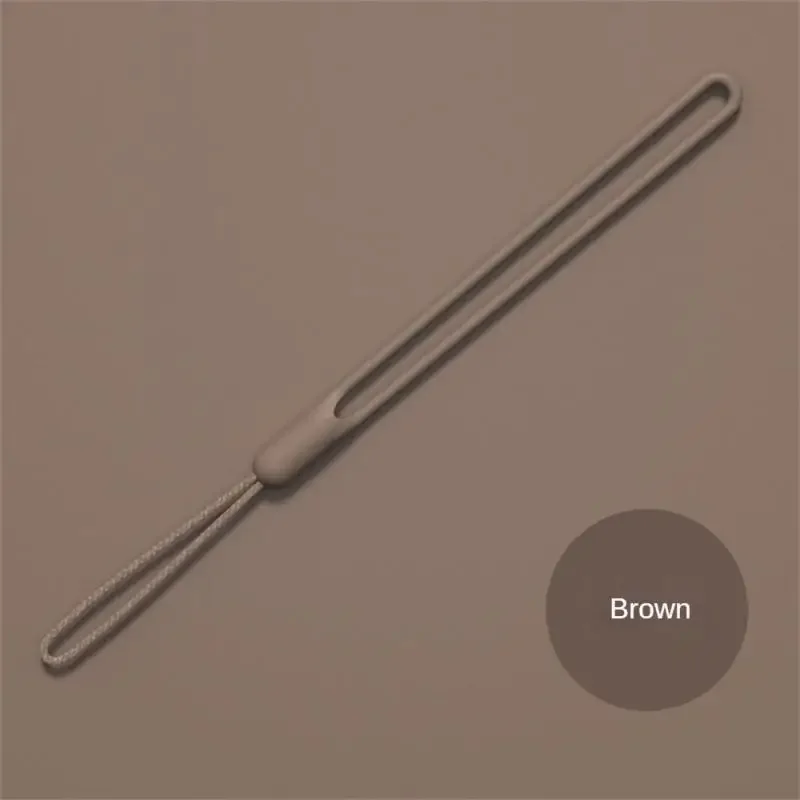 Wrist Strap Hand Lanyard Silicone Pendant For Cell Phone Camera Key Rope Chain Cute Lanyard Keychain Keychain Lanyard