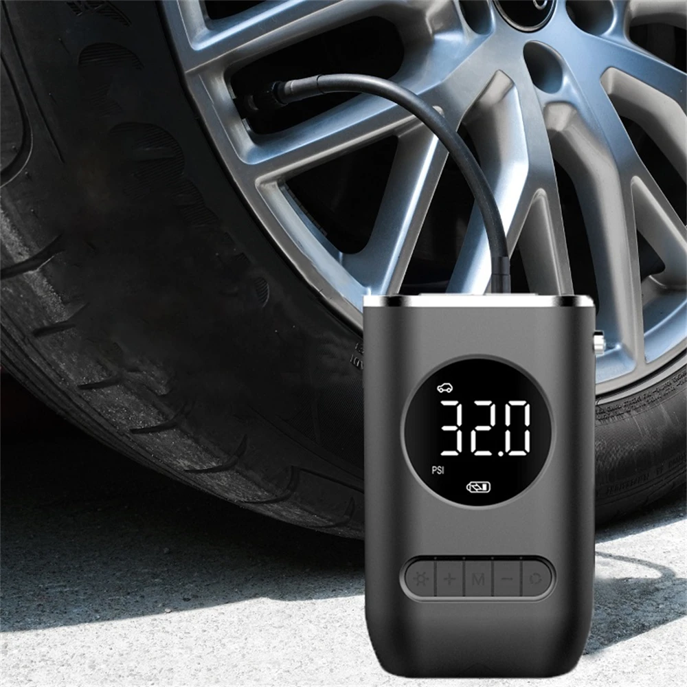 

Car Electrical Air Pump Mini Portable Wireless Tire Inflatable Pump Inflator Air Compressor Pump for Car Motorcycle Bicycle