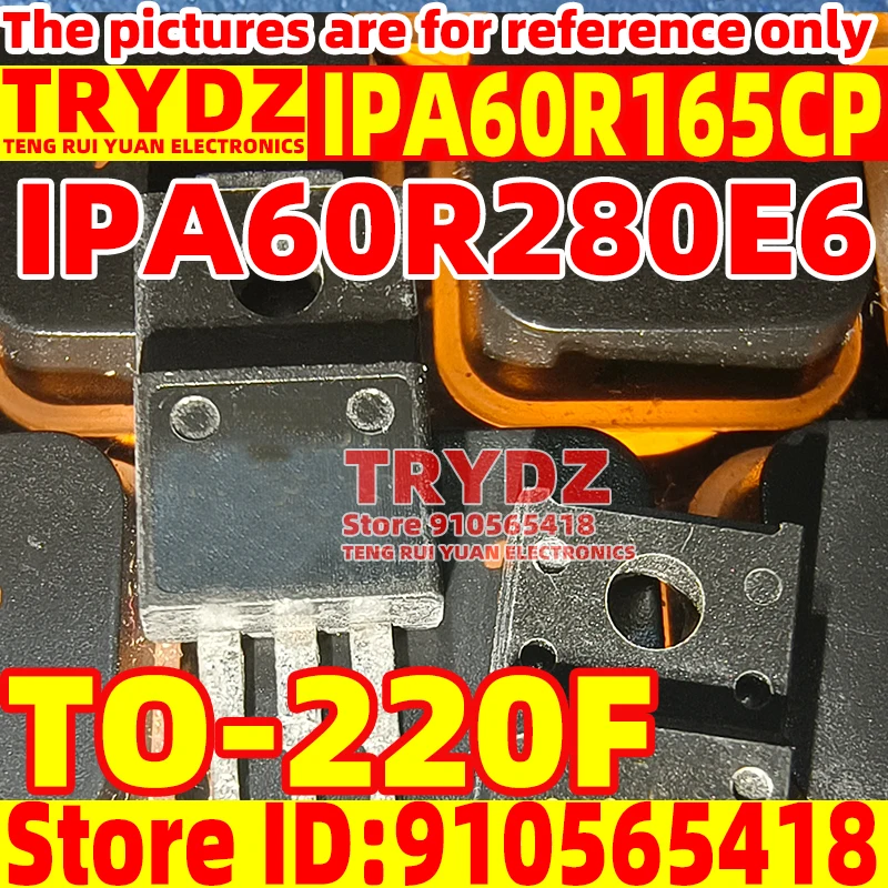 5-1pcs Original New IPA60R165CP IPA60R280E6 TO-220F