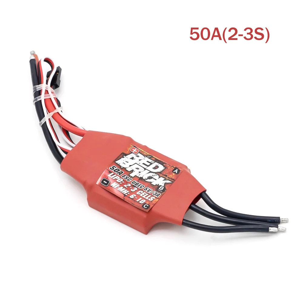 Red Brick 50A 70A 80A 100A 125A 200A Brushless ESC Electronic Speed Controller 5V/3A 5V/5A BEC for FPV Multicopter Drone Parts