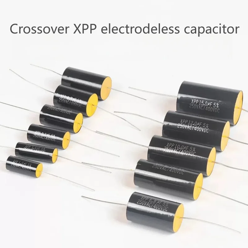 1PCS Audio Crossover, Electrodeless Condenser Speaker, Car Audio Capacitor, Tweeter, XPP Audiophile Capacitor