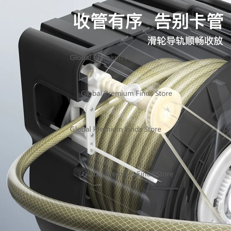 

Garden Watering Hose Automatic Retractable Hose Reel Household Cleaning Tool for Car Wash Yard Villa Garden