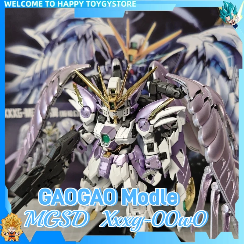 

In Stock GAOGAO MGSD purple Xxxg-00w0 Wing Zero Assembly Model Plastic Skeleton Anime Action Figure Model Toys gift