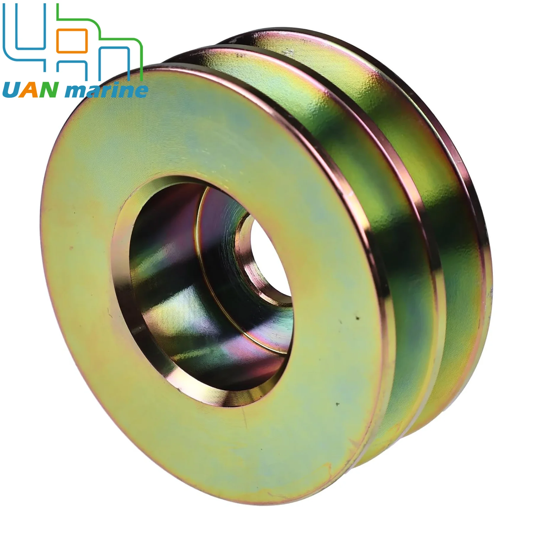 841812 Double Alternator Pulley Compatible with Volvo Penta AD31 AD41 AQAD30 AQAD40 AQAD41 AQD40 TAMD TMD Sterndrive Engines