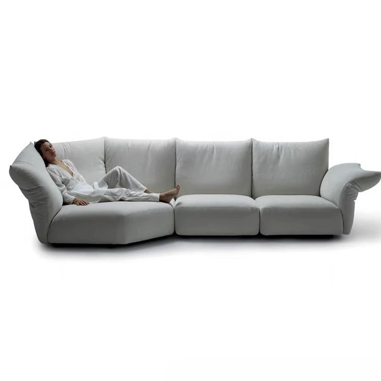 

Light luxury, minimalist, fabric, leisure, sofa, special shaped, simple, petals