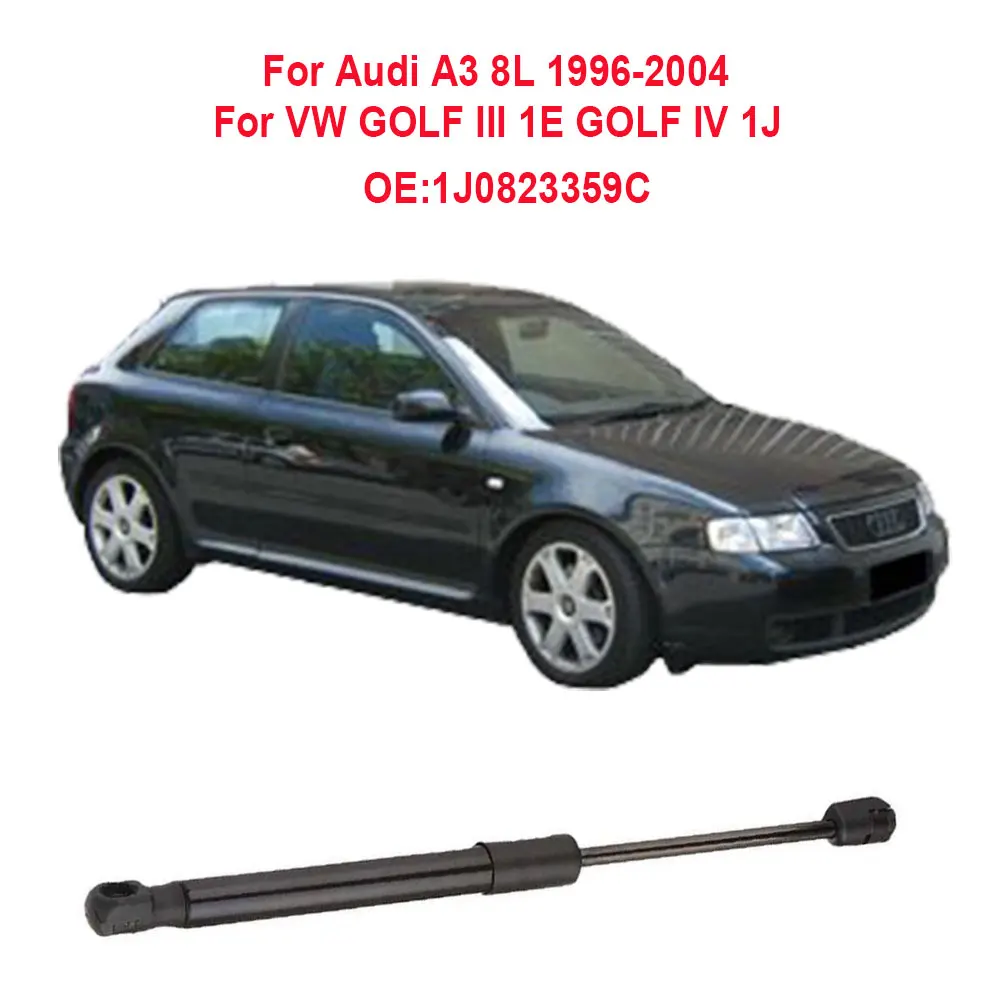 1 Stück Vordere Motorhaube Gasdruckdämpfer für Audi A3 8L 1996-2004 VW GOLF III 1E 1993-2002 GOLF IV 1J 1997-2008 – Detail 1