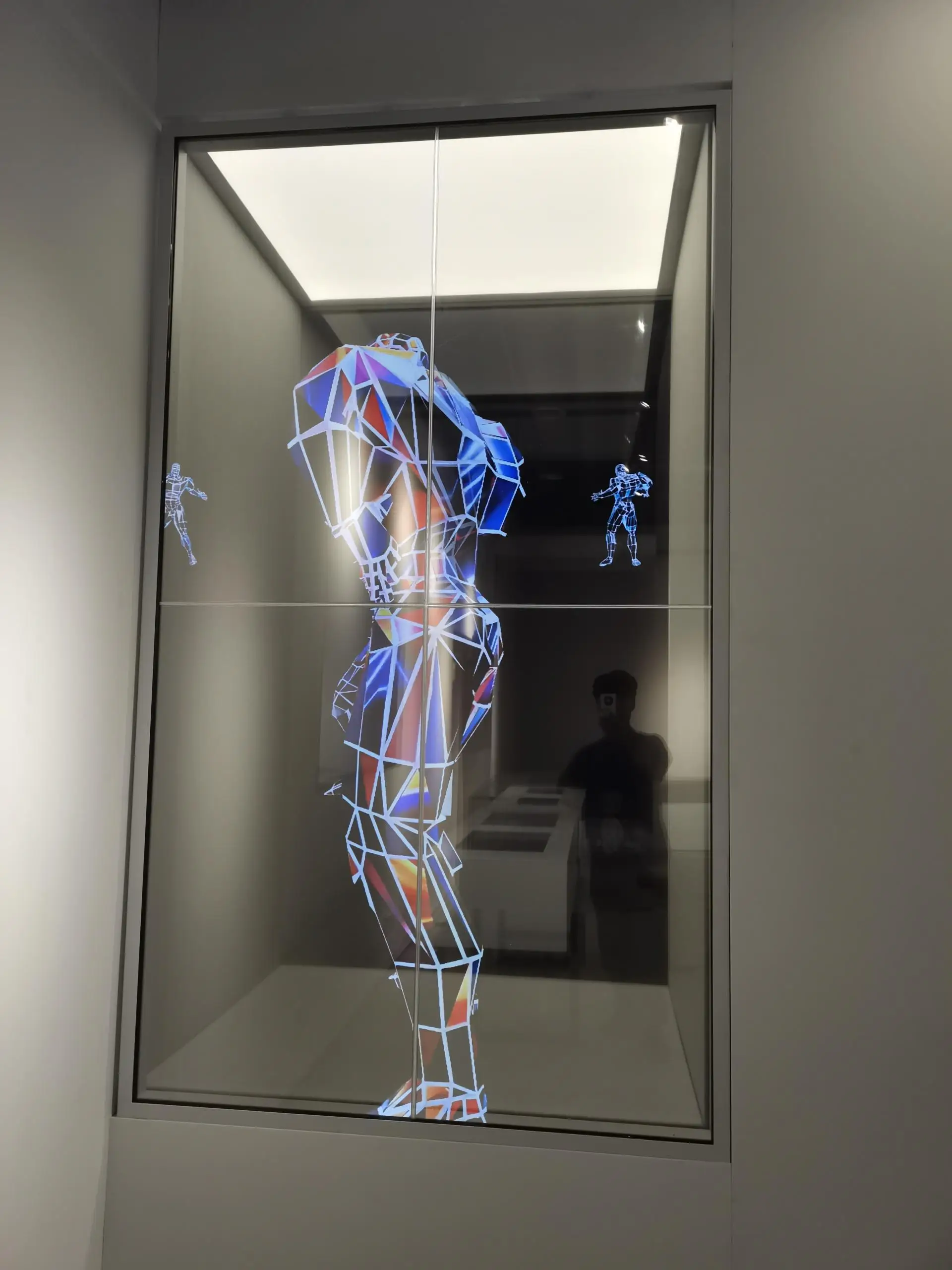 Display OLED trasparente ultrasottile da soffitto o in piedi per segnaletica digitale-display LED premium