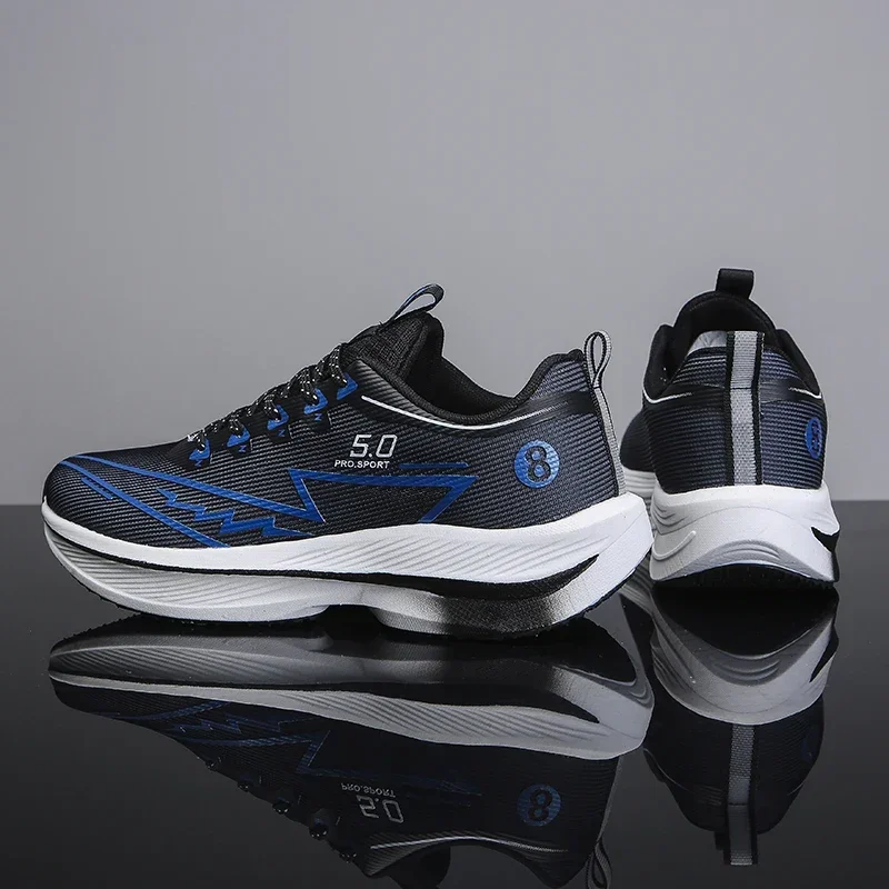 أحذية الجري الرياضية للرجال كاجوال ماراثون خفيفة الوزن للنساء، أحذية رياضية مريحة مضادة للانزلاق للمشي في الهواء الطلق #2