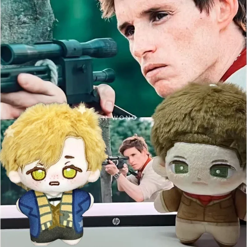 

New The Day Of The Jackal Plush Pendant Cute Eddie Redmayne 10cm Printed Starfish Plush Doll Toy Pendant For Fans Collect Gifts