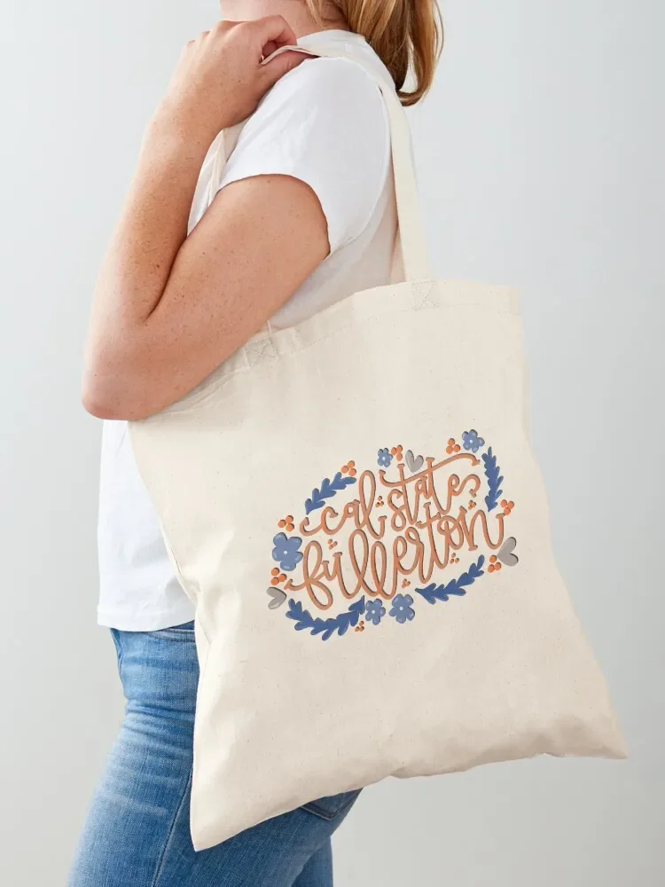 California State University, Fullerton, csuf, California Tote Bag Fabric bag tote bag canvas