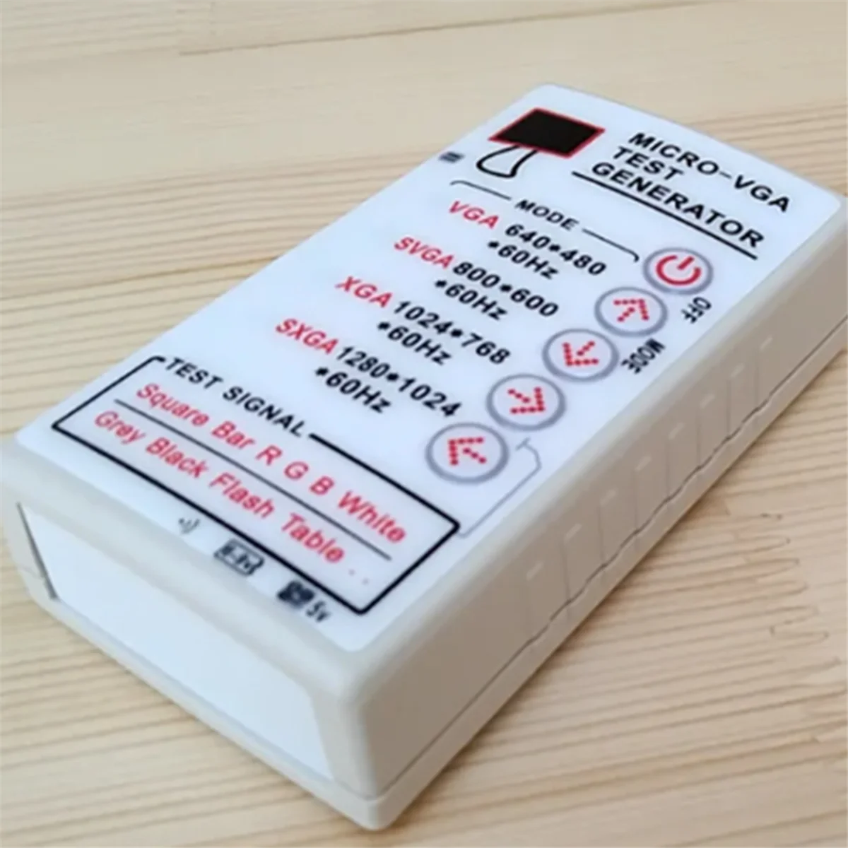 ABJZ SVGA XGA VGA مولد إشارة مصدر التلفزيون شاشة LCD CRT العارض شاشة عرض ملونة تستر أداة كاشف الانتعاش
