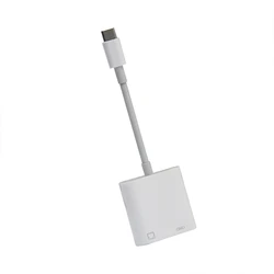 Typ C OTG Ethernet Adapter USB C zu RJ45 Ethernet LAN verkabelter Netzwerkkonverter 100 Mbs für Typ C Handy Tablet