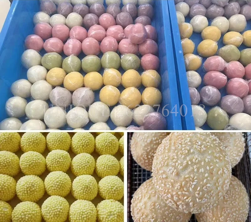 Size Adjustable Round Dough Ball Making Maker Dough Divider Flavored Dim Sum Machine Electric Steamed Bread Pizza Dough Rounder