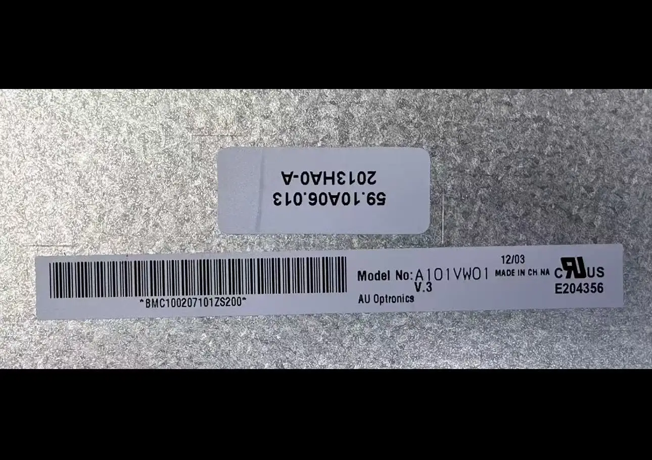 العلامة التجارية الجديدة الأصلية 10.2 بوصة A102VW01 V.3 V3 A102VW01 V.7 V7 A102VW01 V.8 شاشة عرض LCD