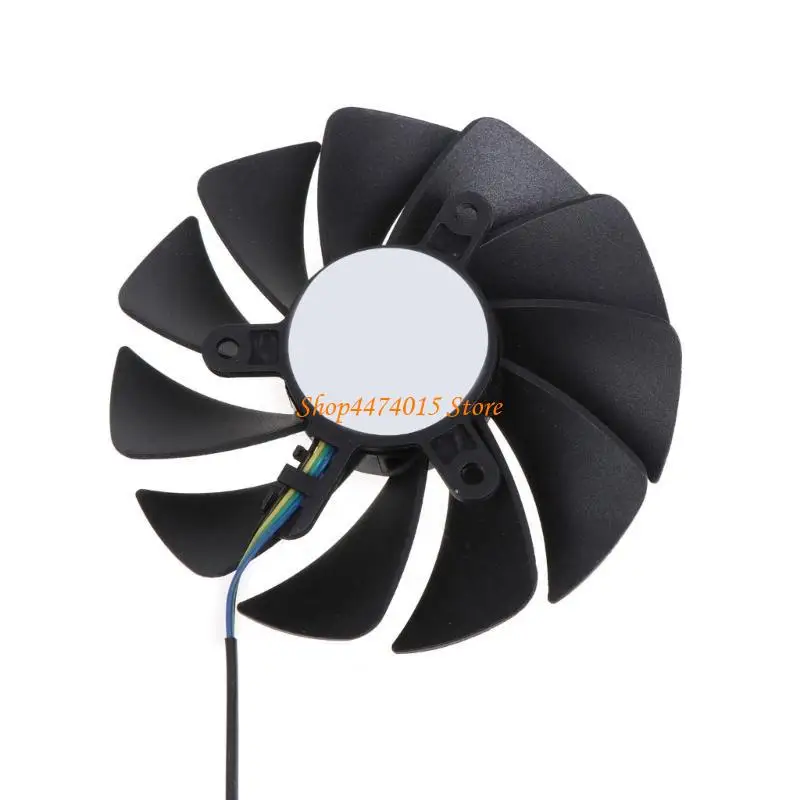 K1AA 3PCS Graphics Card Cooling VGA Fan 4Pin 12V 0.4A for ZOTAC 3090 for Trinity