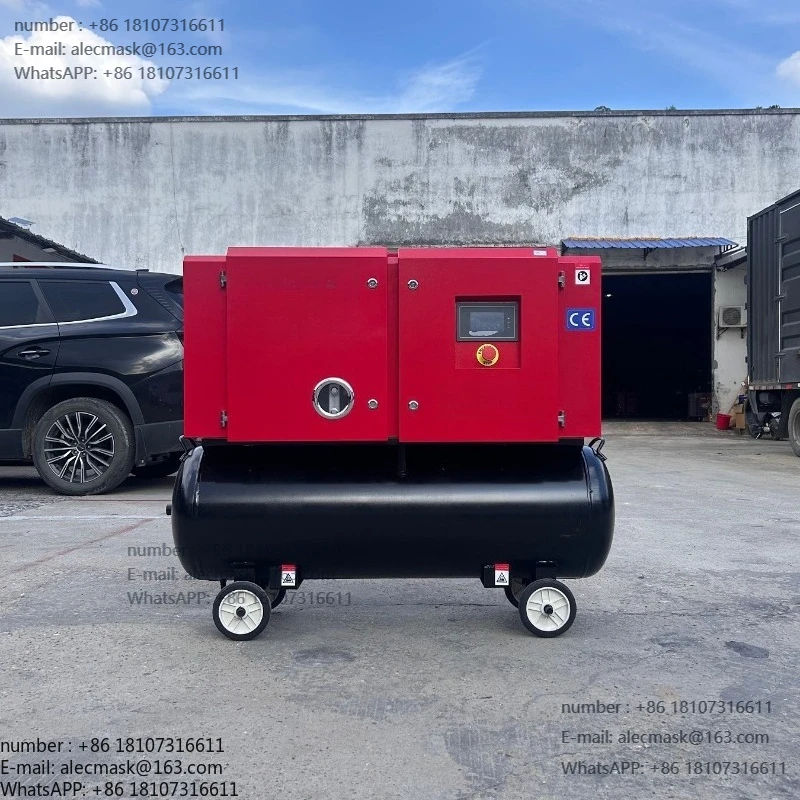 

Premium 7.5 kW Two-Stage Screw Compressor with VFD PM 10Bar Portable Unit 380 Volt Air Cooled Engine