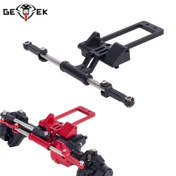 CNC Aluminium BAT Servo Mount with Hydraulic Steering Link for 1/10 RC Crawler Axial SCX10 III Portal Axle LCG Chassis DIY Parts
