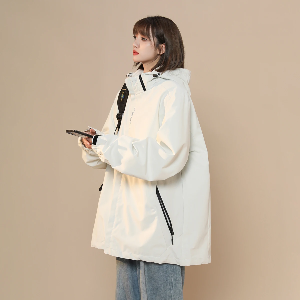 

Мужская зимняя куртка-трансформер 3-в-1: пуховик, куртка для альпинизма, хлопковая одежда с капюшоном, на молнии, с декоративными элементами