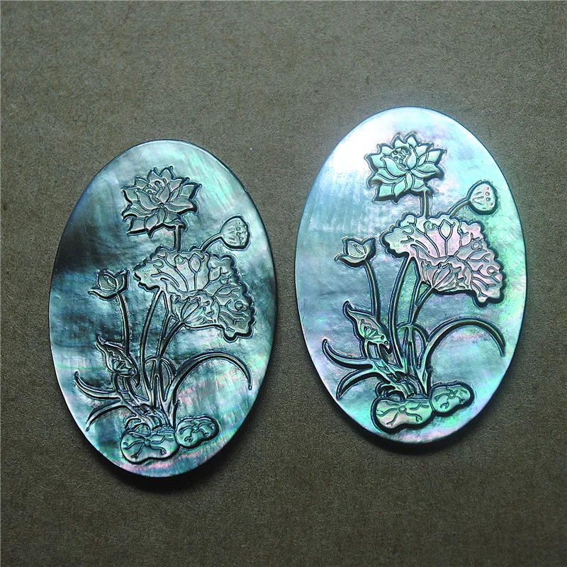 2PCS 34X23MM Black …