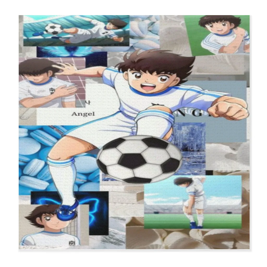 C-Captain_Tsubasa Cartoon Free Shipping Antiskid Kitchen Absorbent Draining Mat Super Draining Coffee Dish Drying Mat