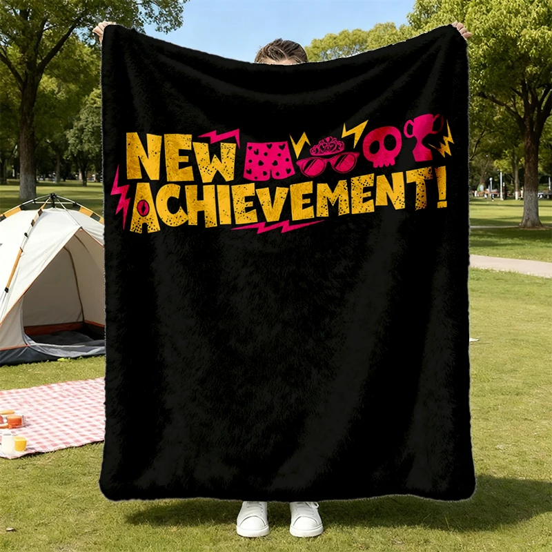 Dungeon Crawler Carl Gift Flannel Blanket Flannel Throw, Carl New Achievement, Princess Donut Sci Fi DCC clipart