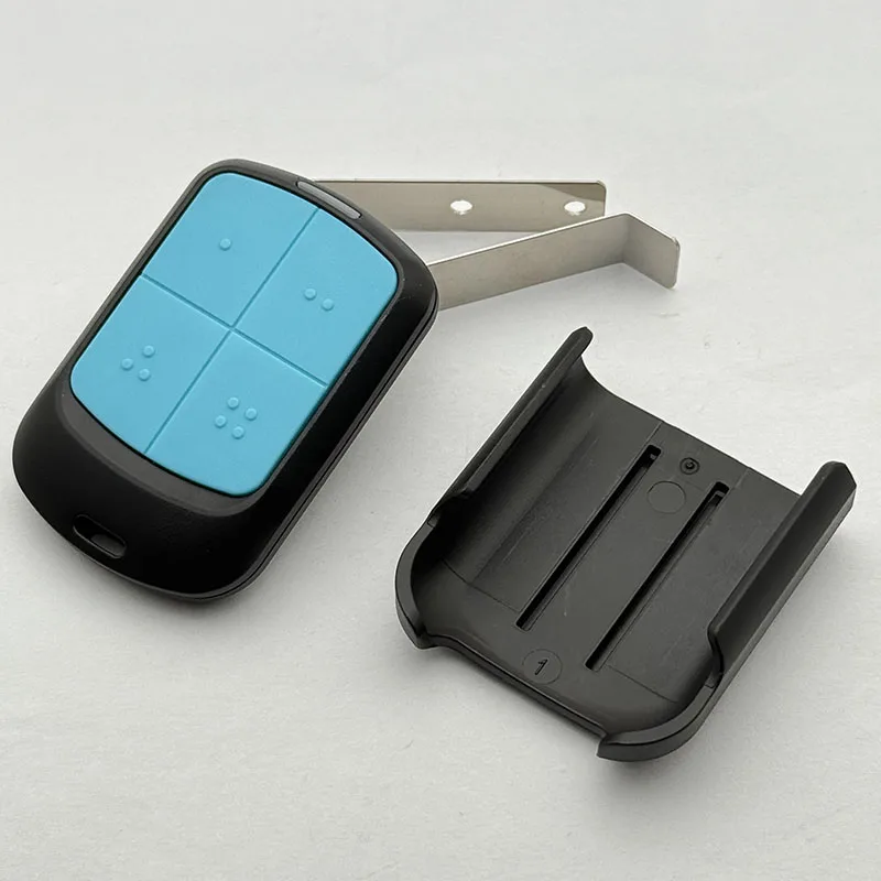 ECHO TX4 RC 433MHz BRAVO TX4 ​BRAVO TE4433H التحكم في البوابة الكهربائية جهاز التحكم عن بعد لفتح باب المرآب أزرار زرقاء 4 رمز المتداول