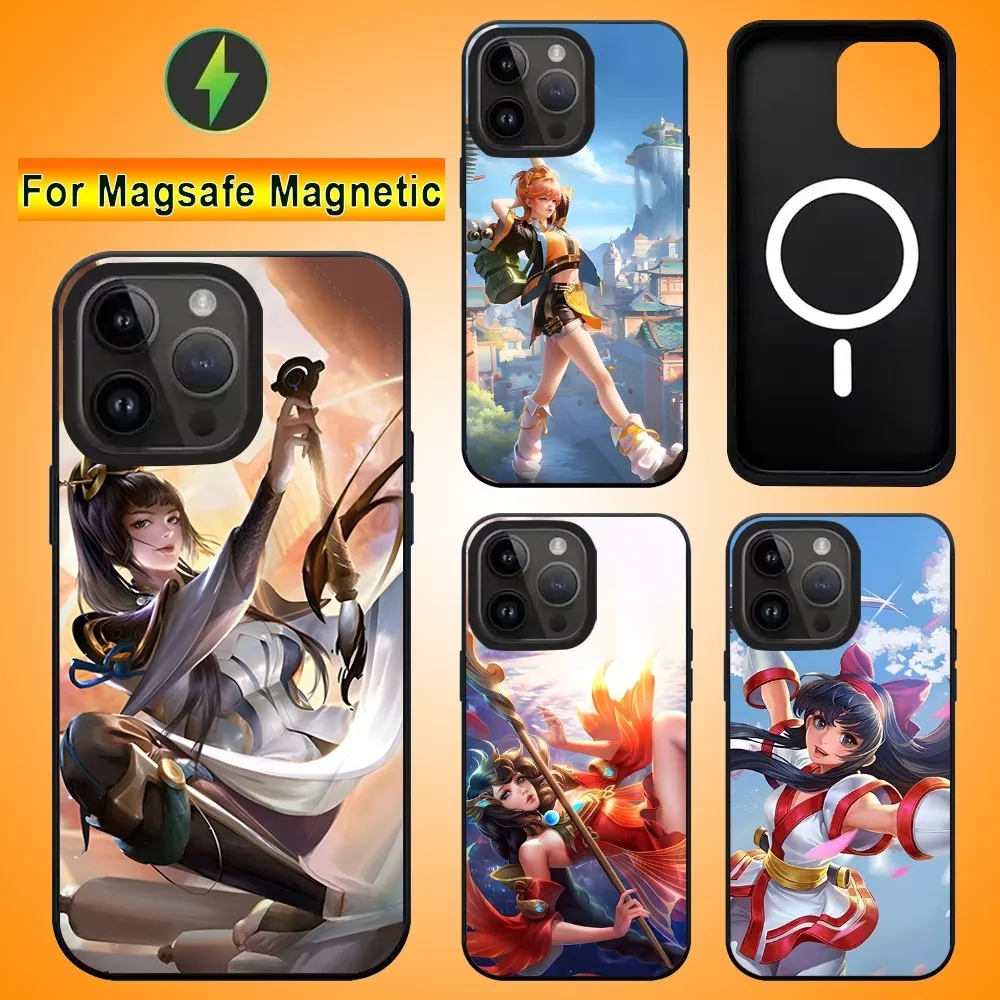 K-King Of G-glory Heroine Phone Case For IPhone 15 14 13 Pro Max 11 12 Mini Alex Mirror For Magsafe Wireless Charging Cover