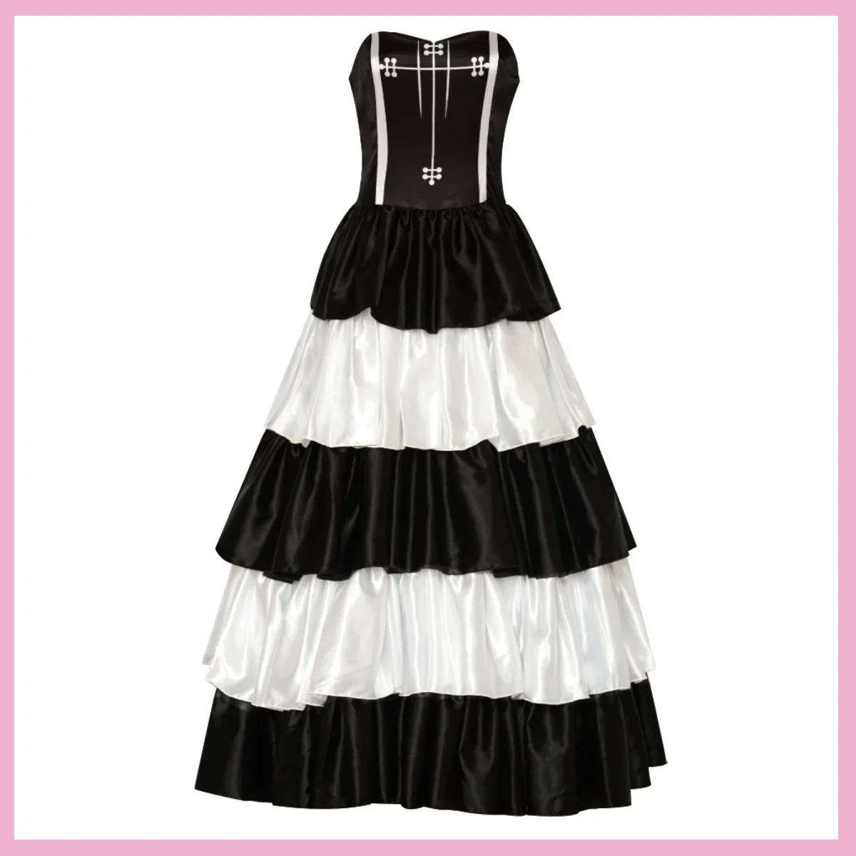 Kostum Cosplay Anime Perona Thriller Barque Dua Tahun Kemudian Gaun Putri Hantu Wig Wanita Seksi Karnaval Setelan Pesta Halloween