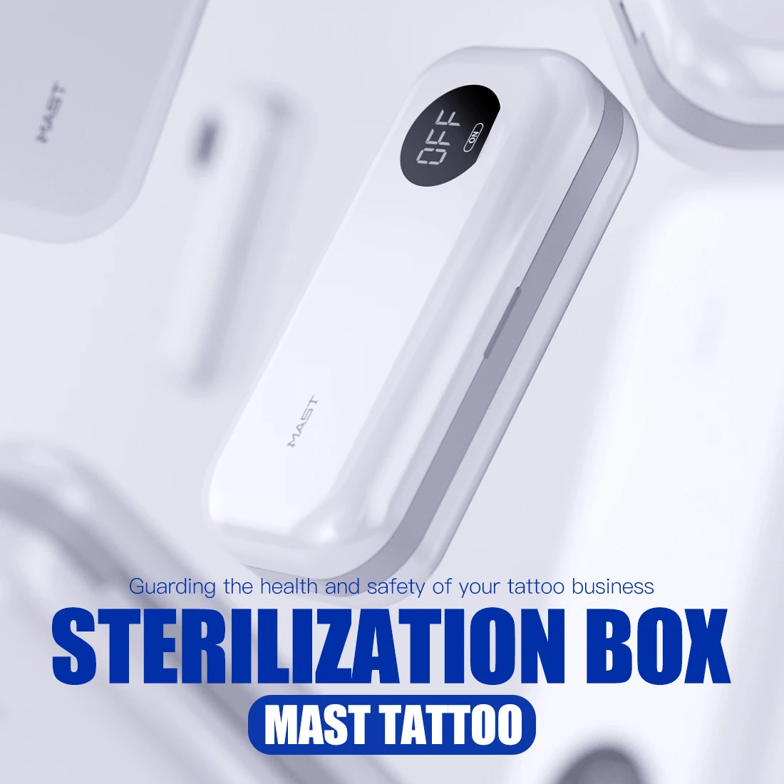 

Mast Tattoo Sterilization Box for Tattoo Machine 99.99% Germicidal Rate Safety UVA+UVC LED Ultraviolet Light Tattoo Accessories