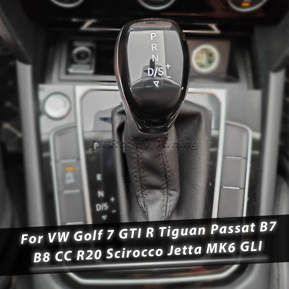 Palanca de cambios LED DSG para VW Golf 7 75 GTI R Tiguan 2 Passat B7 B8 CC R20 Scirocco Arteon Jetta MK6 GLI sintonización Interior