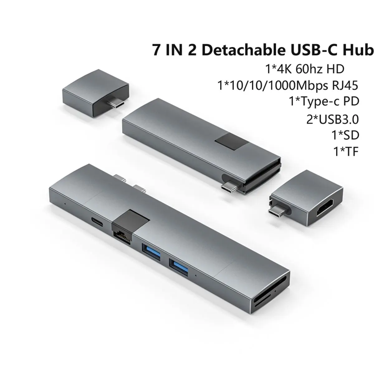 mega-offerta-618-hub-usb-c-7-in-2-staccabile-type-c-a-hdmi-4k-60hz-ethernet-gigabit-rj45-multi-usb-30-splitter-sd-tf