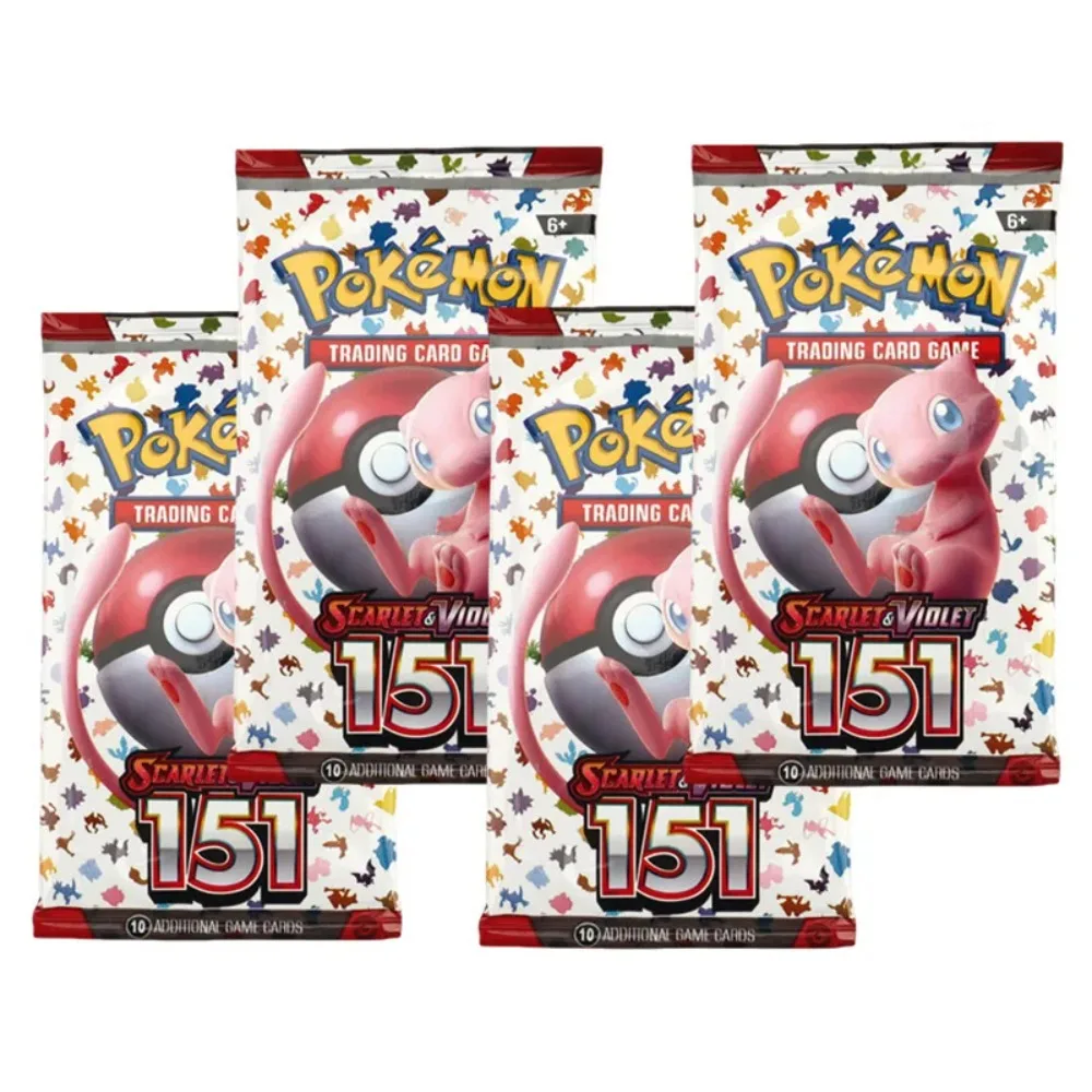 Pokémon cards v10 Booster bundle Destined Rivals Prismatic Evolutions Scarlet Violet 151 English ME01 Booster Cards Toy Gifts view 3
