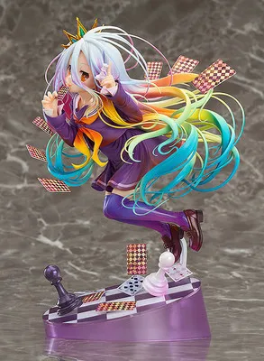Figuras de No Game No Life: Zero, Shiro, Stephanie, Dola, Figuras de Anime, Figuras de Acción, Schwi, Jibril, Fairy, Shampoo