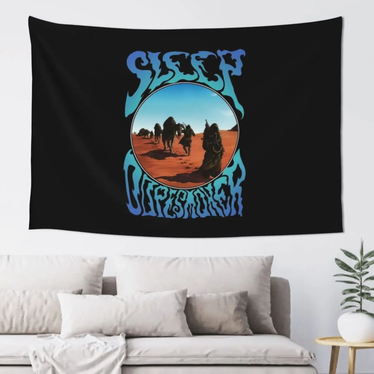 

Sleep Stoner Metal Band - Album Cover Dopesmoker Tapestry Custom Wallpapers Home Decor Tapestry