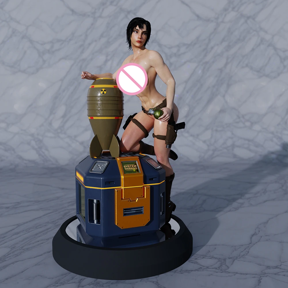 

Sexy Gamma Gal NSFW Women 1/24 Scale Resin Figure Model Kit Rabbit Unassembled Unpainted Doll 3D Printing DIY Statue Crafts Toy