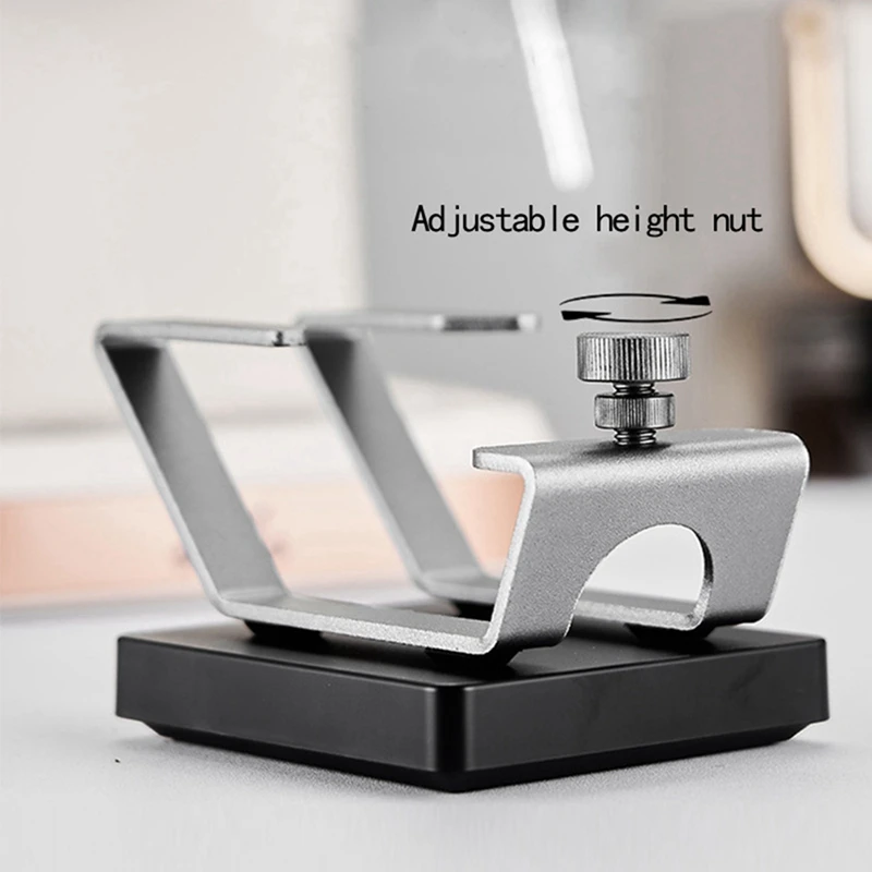 ABRW-Balance Électronique pour Machine à Café Italienne, Cadre de Support de Pesage, Poignée