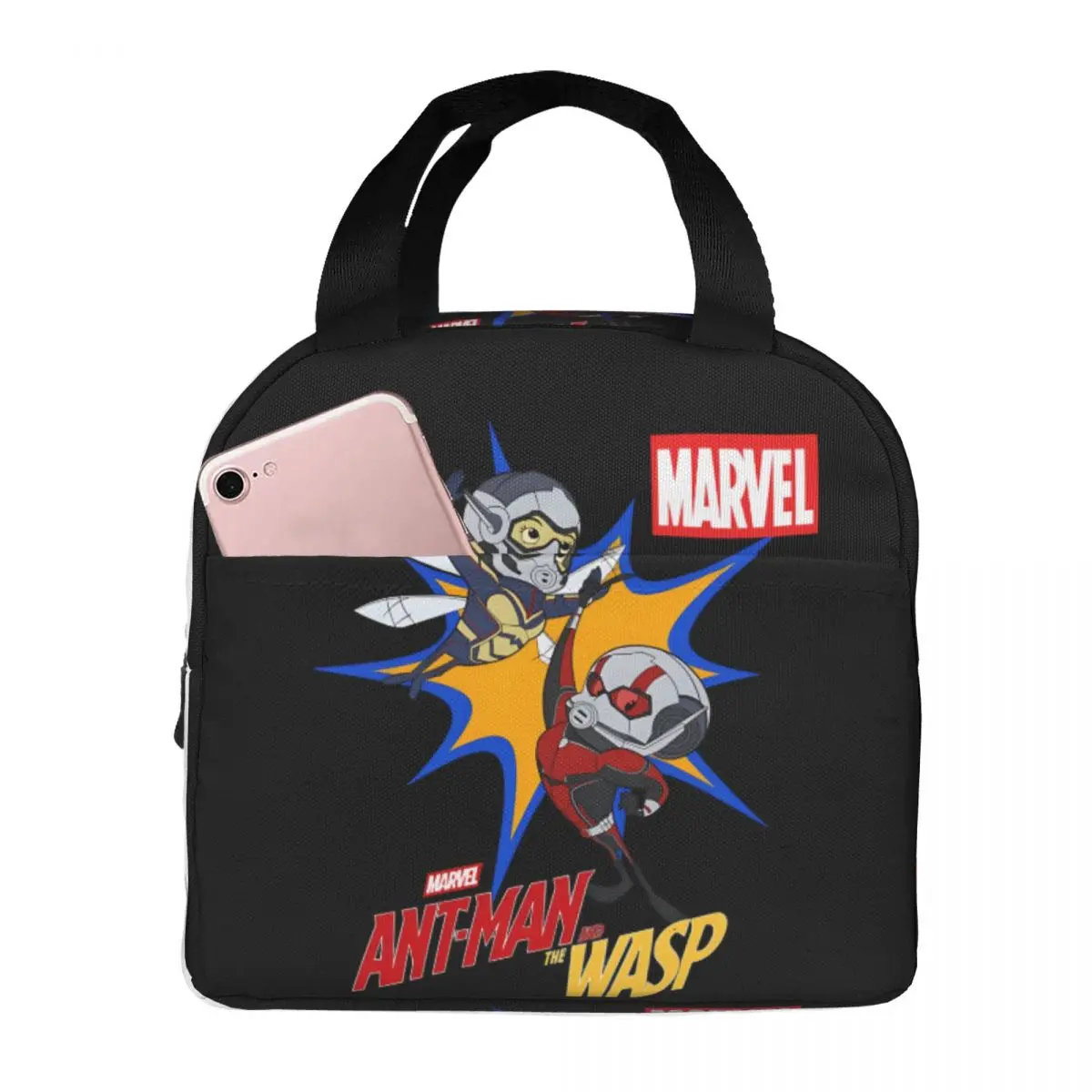 Tote Couple Marvel Food Bags Cooler Limited Edition School Hand Bag