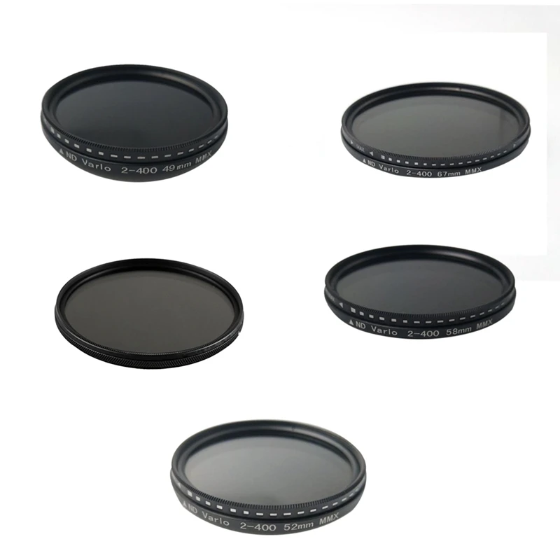 ND2-400 Neutral Density Fader Variable ND Filter Adjustable Filter For Nikon For Canon For Sony Camera Lens