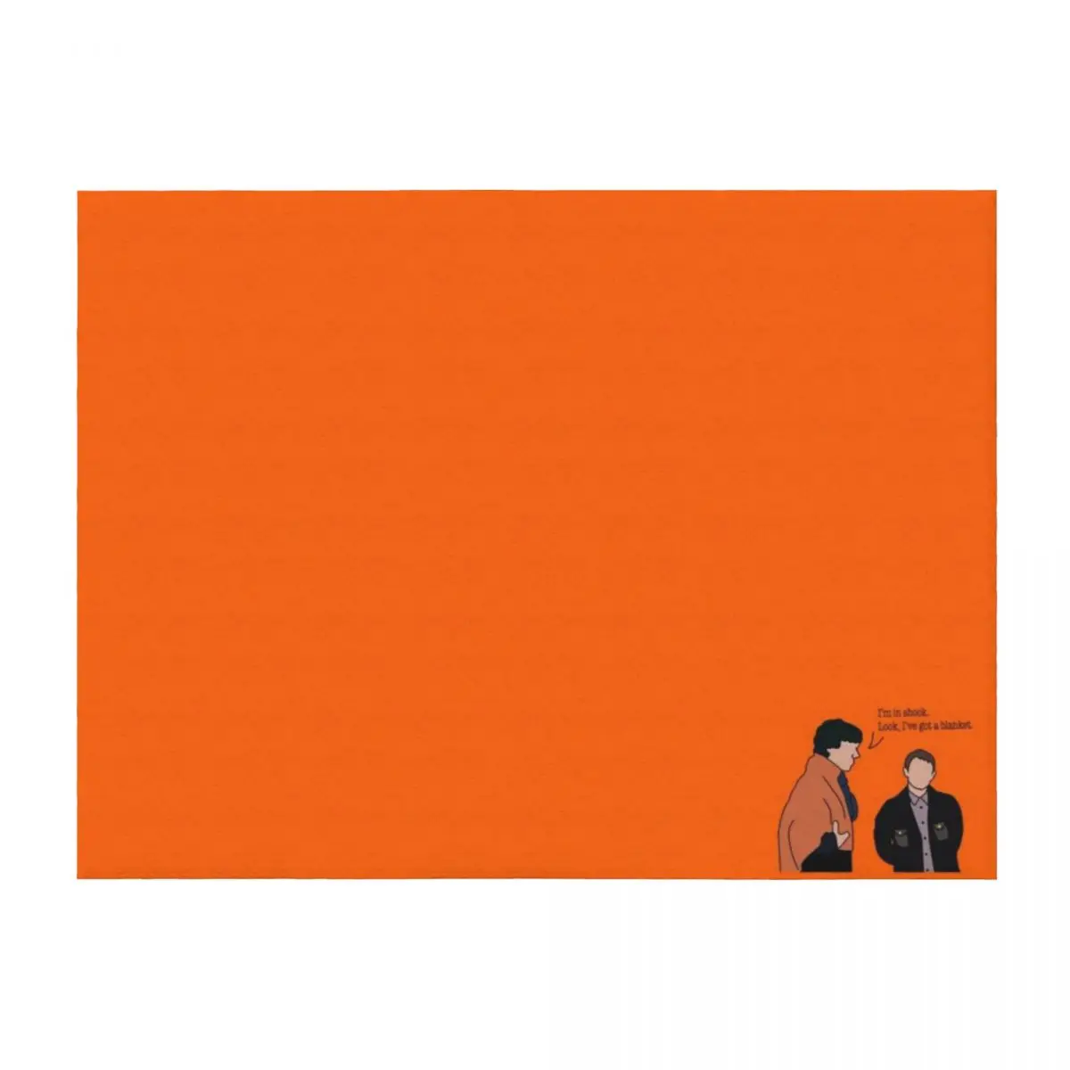 

Shock Blanket, Sherlock BBC Throw Blanket For Baby Furrys Extra Large Throw Large Blankets