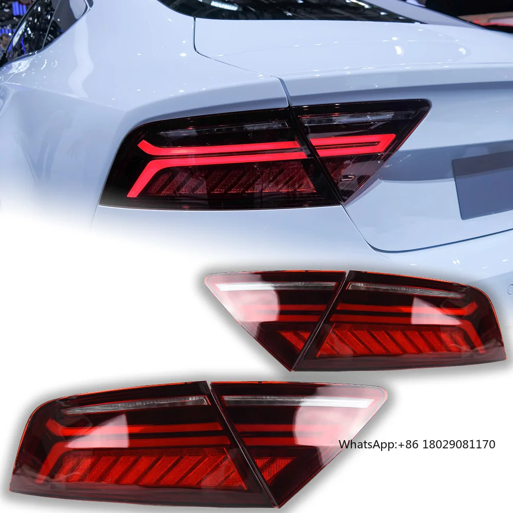 Auto Lichter für Audi A7 Led Rücklicht 2011-2018 RS7 Dynamische Signal Rücklicht Animation Hinten Stop Bremse Reverse zubehör