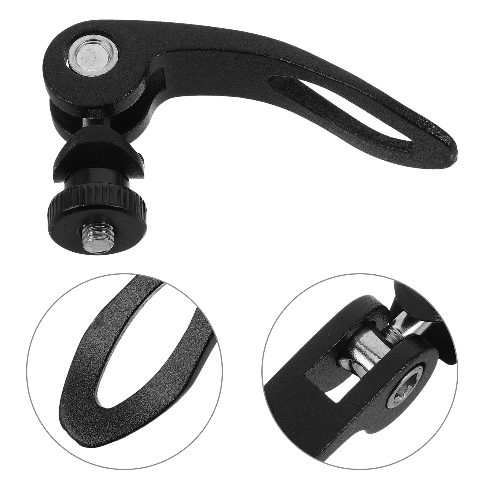 

Bicycle Quick Release Seat Post Clamp M5x28mm Adjustable Bike Seat Clamp for Various Bicycles Stable Fixing Screws Safe Riding