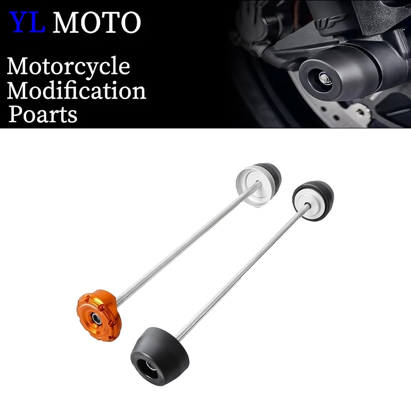 For 1390 Super Duke R / R EVO DUKE 1290 R EVO RR GT SUPERDUKE Rear Front Axle Fork Crash Slider Motorcycle Wheel Protector