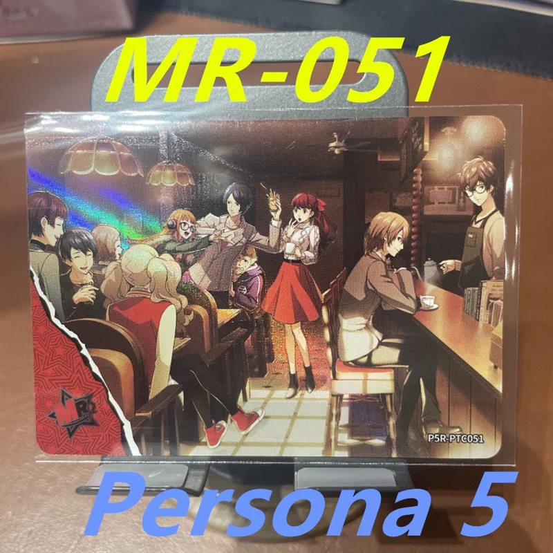 KAYOU Persona 5 MR-051 Card Protagonist Morgana Ryuji Futaba Yusuke Akechi Takamaki An All-member Rare Collection Card