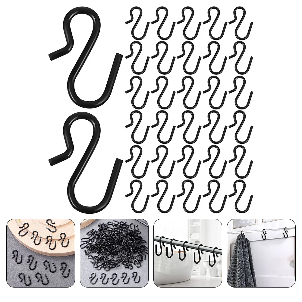 

50 Pcs Hooks for Hanging Clothes Heavy Duty Rack Metal Kitchen Towel Plant Coat